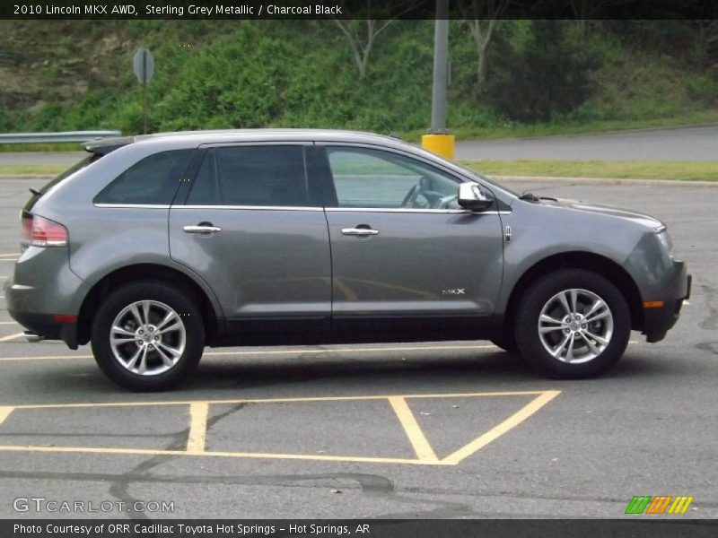 Sterling Grey Metallic / Charcoal Black 2010 Lincoln MKX AWD