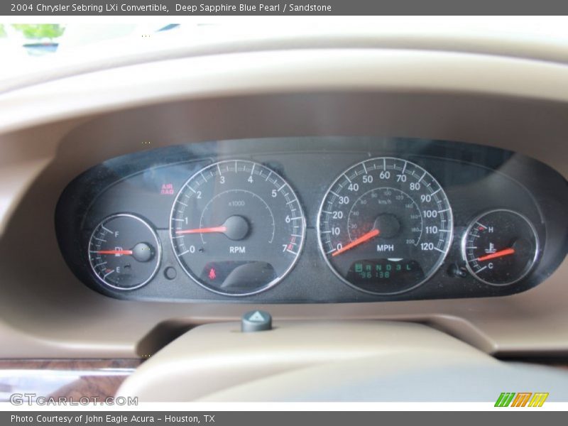  2004 Sebring LXi Convertible LXi Convertible Gauges