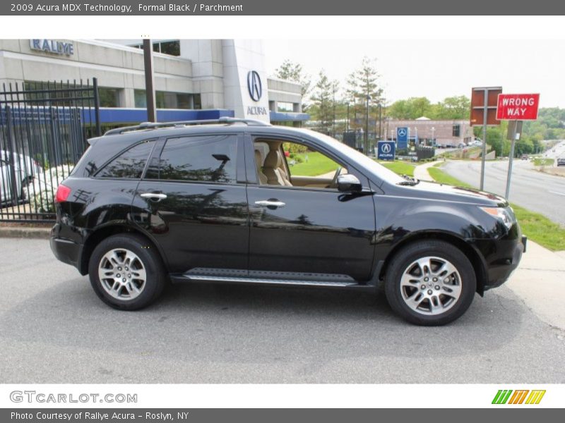 Formal Black / Parchment 2009 Acura MDX Technology