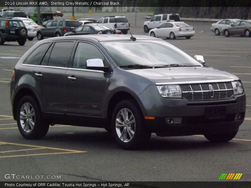 Sterling Grey Metallic / Charcoal Black 2010 Lincoln MKX AWD