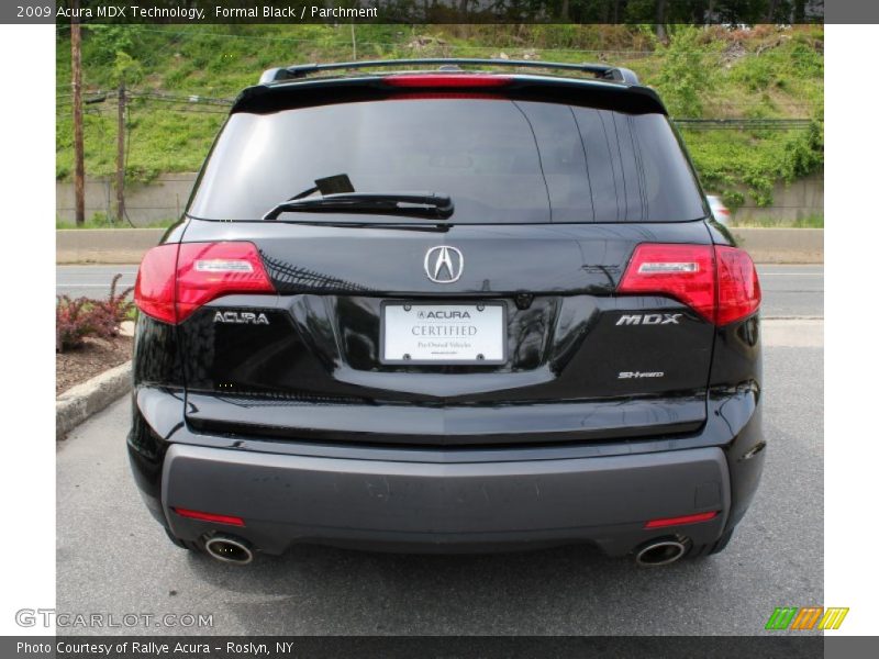 Formal Black / Parchment 2009 Acura MDX Technology