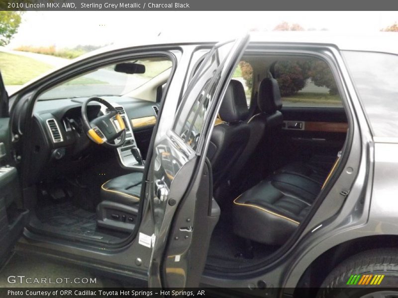 Sterling Grey Metallic / Charcoal Black 2010 Lincoln MKX AWD