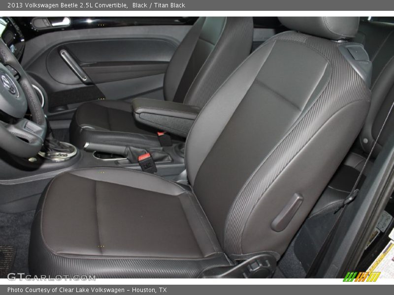 Black / Titan Black 2013 Volkswagen Beetle 2.5L Convertible
