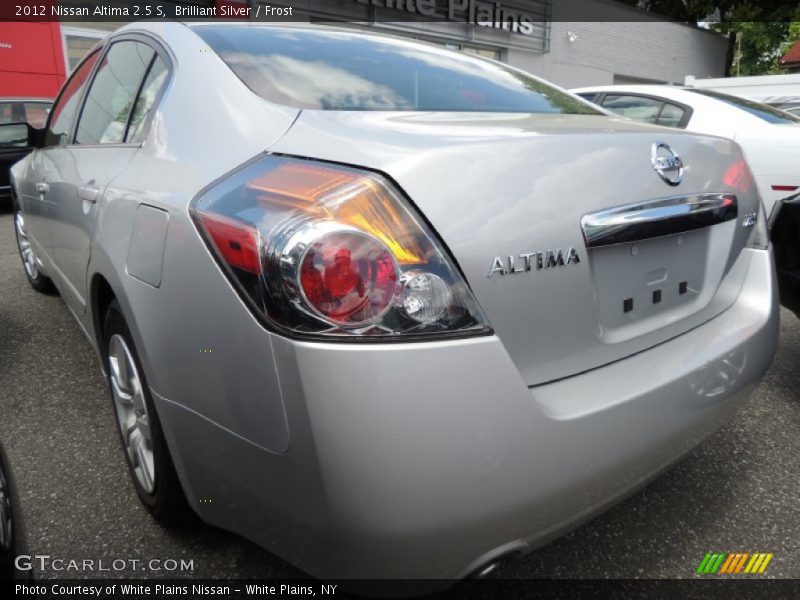 Brilliant Silver / Frost 2012 Nissan Altima 2.5 S