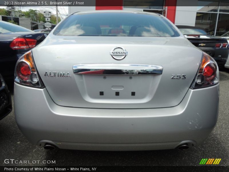 Brilliant Silver / Frost 2012 Nissan Altima 2.5 S