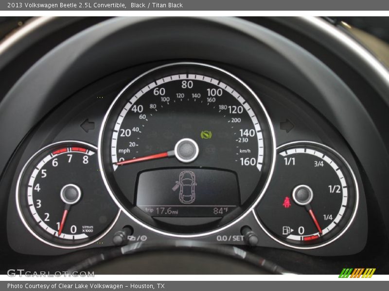Black / Titan Black 2013 Volkswagen Beetle 2.5L Convertible