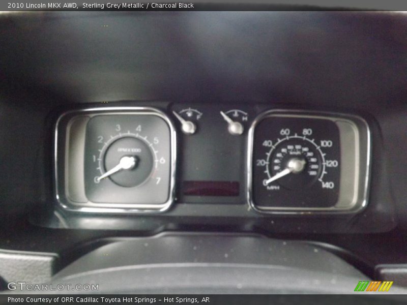 Sterling Grey Metallic / Charcoal Black 2010 Lincoln MKX AWD