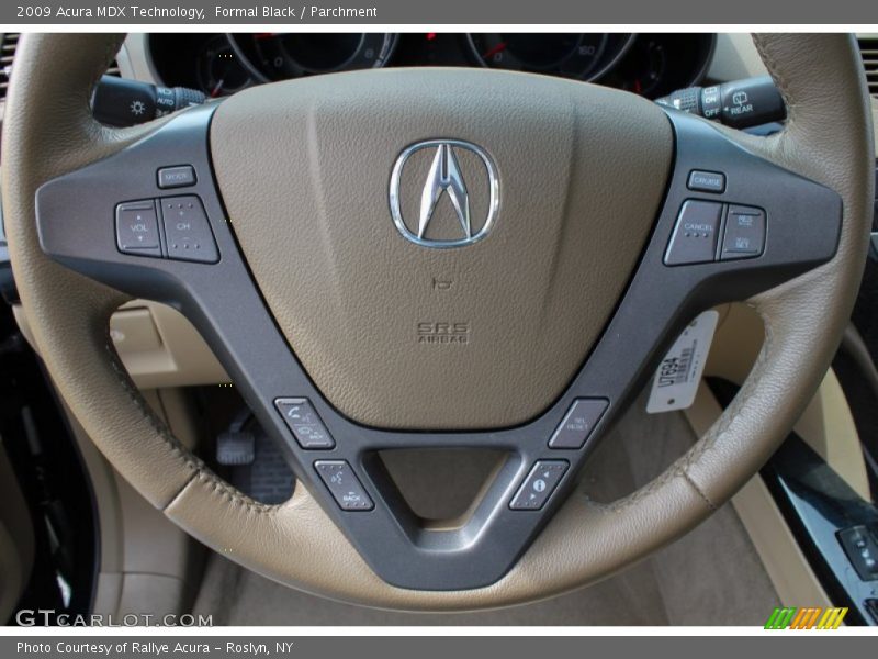 Formal Black / Parchment 2009 Acura MDX Technology