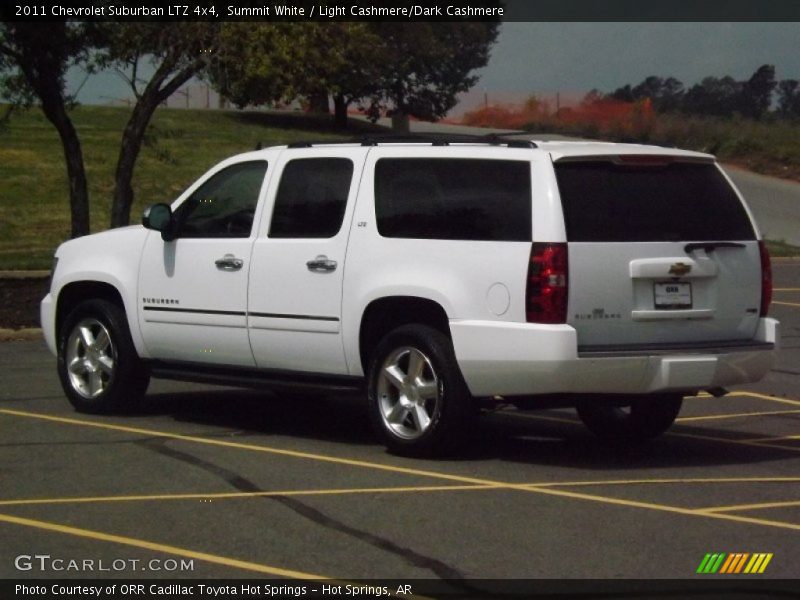 Summit White / Light Cashmere/Dark Cashmere 2011 Chevrolet Suburban LTZ 4x4