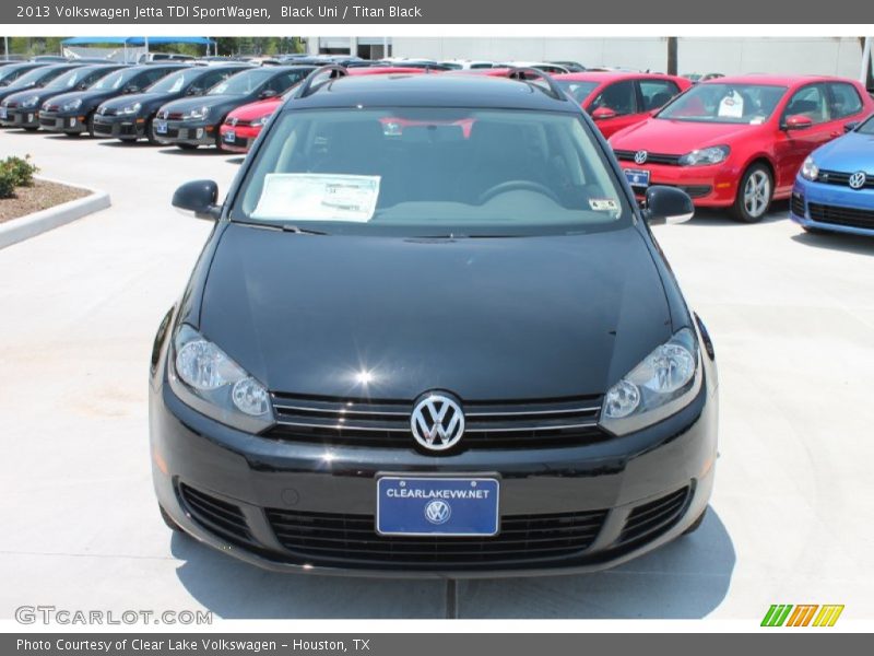 Black Uni / Titan Black 2013 Volkswagen Jetta TDI SportWagen