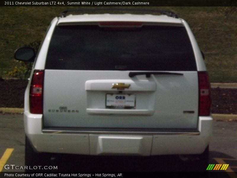 Summit White / Light Cashmere/Dark Cashmere 2011 Chevrolet Suburban LTZ 4x4