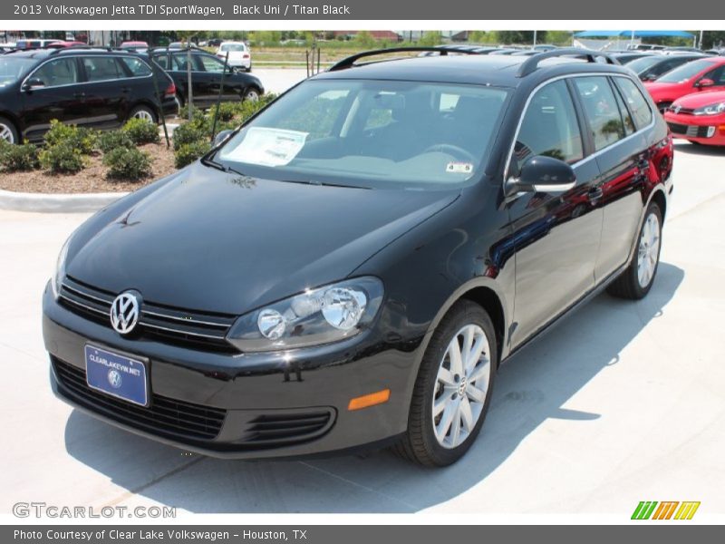 Black Uni / Titan Black 2013 Volkswagen Jetta TDI SportWagen