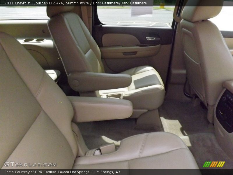 Summit White / Light Cashmere/Dark Cashmere 2011 Chevrolet Suburban LTZ 4x4