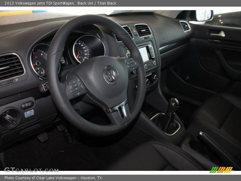 Black Uni / Titan Black 2013 Volkswagen Jetta TDI SportWagen