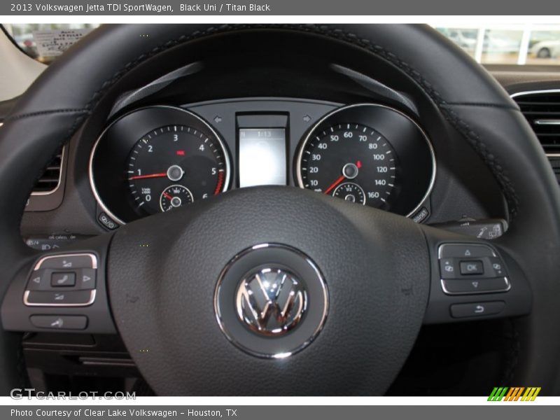 Black Uni / Titan Black 2013 Volkswagen Jetta TDI SportWagen