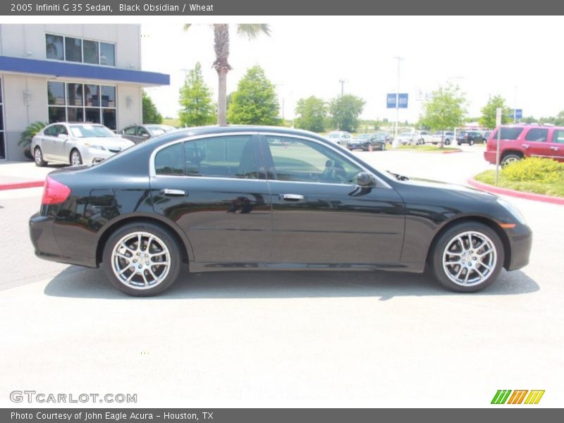 Black Obsidian / Wheat 2005 Infiniti G 35 Sedan