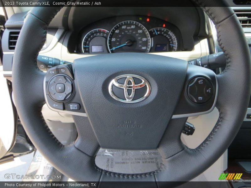 Cosmic Gray Metallic / Ash 2013 Toyota Camry XLE