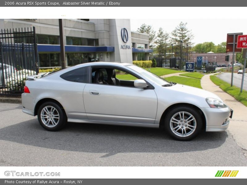 Alabaster Silver Metallic / Ebony 2006 Acura RSX Sports Coupe