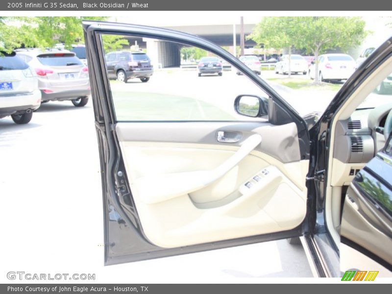 Black Obsidian / Wheat 2005 Infiniti G 35 Sedan