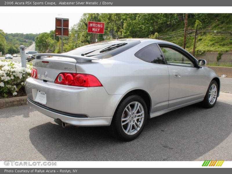 Alabaster Silver Metallic / Ebony 2006 Acura RSX Sports Coupe