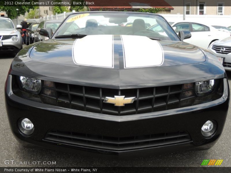 Black / Black 2012 Chevrolet Camaro LT Convertible
