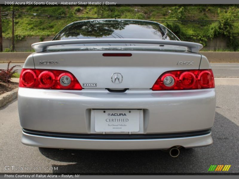 Alabaster Silver Metallic / Ebony 2006 Acura RSX Sports Coupe