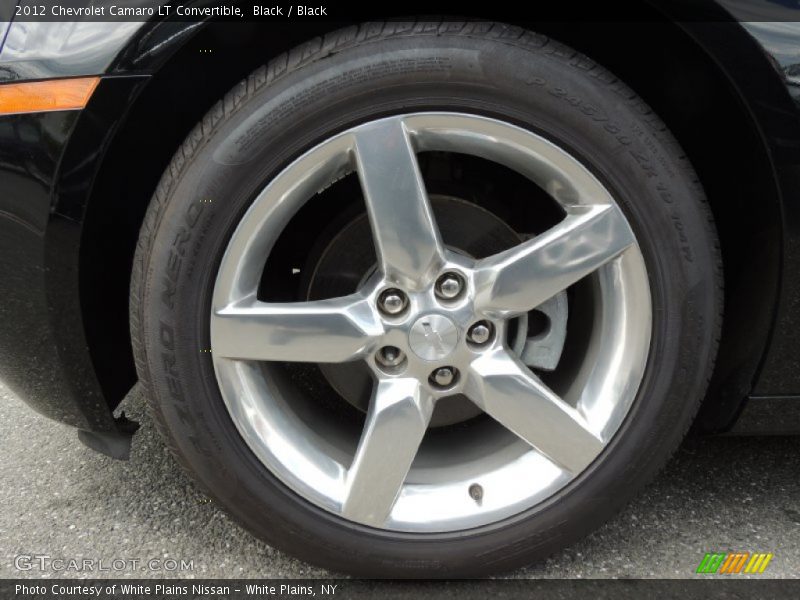 Black / Black 2012 Chevrolet Camaro LT Convertible