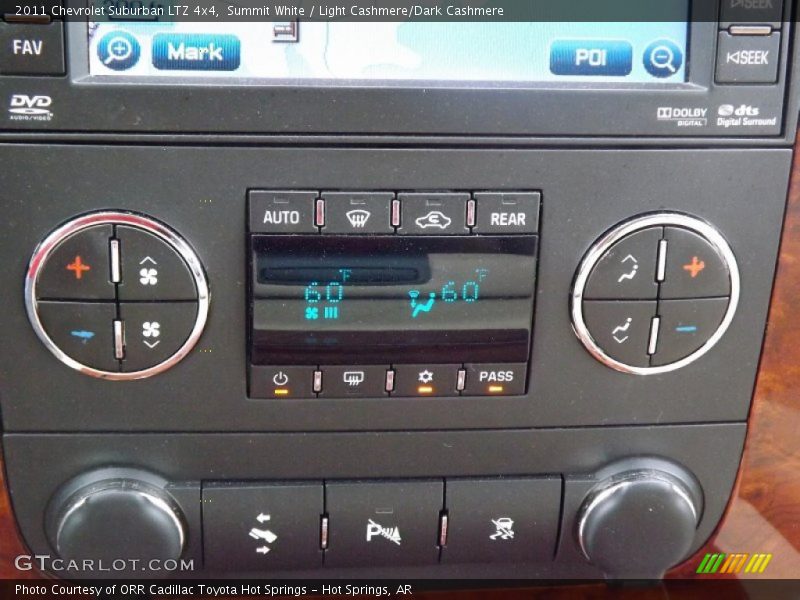 Summit White / Light Cashmere/Dark Cashmere 2011 Chevrolet Suburban LTZ 4x4