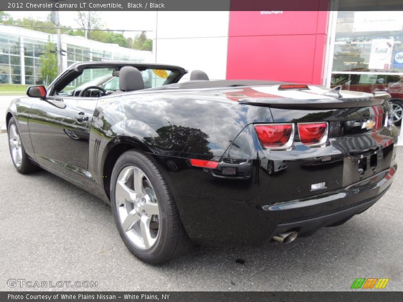 Black / Black 2012 Chevrolet Camaro LT Convertible