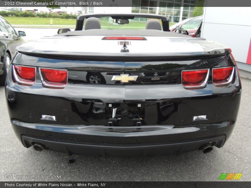 Black / Black 2012 Chevrolet Camaro LT Convertible