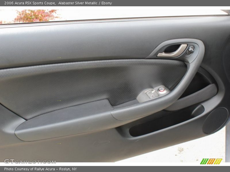 Alabaster Silver Metallic / Ebony 2006 Acura RSX Sports Coupe
