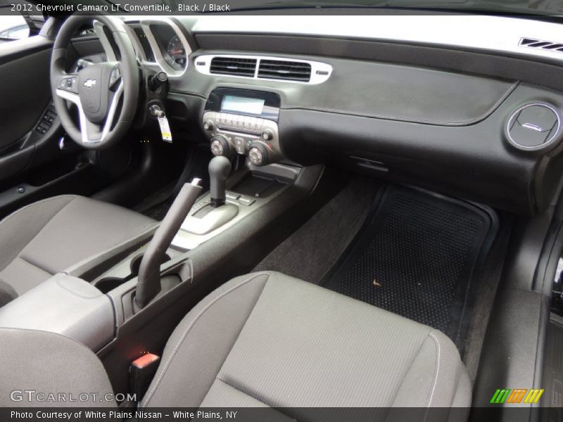 Black / Black 2012 Chevrolet Camaro LT Convertible