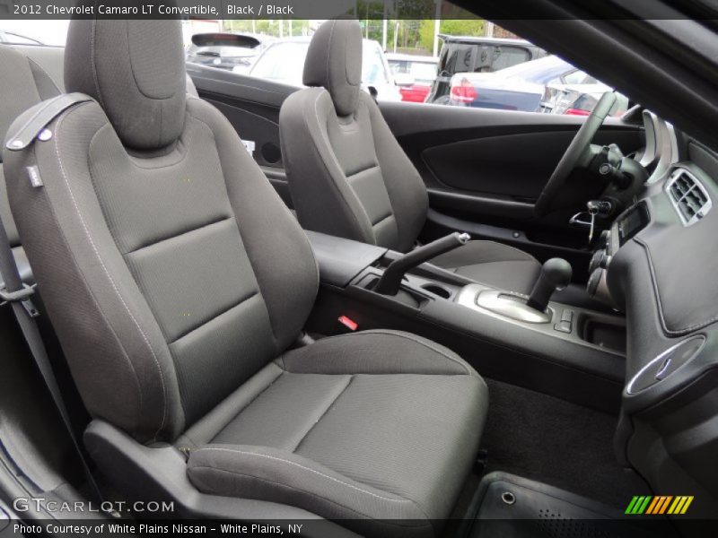 Black / Black 2012 Chevrolet Camaro LT Convertible