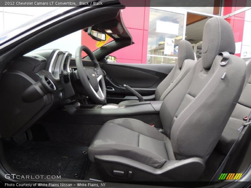 Black / Black 2012 Chevrolet Camaro LT Convertible