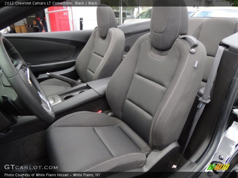 Black / Black 2012 Chevrolet Camaro LT Convertible