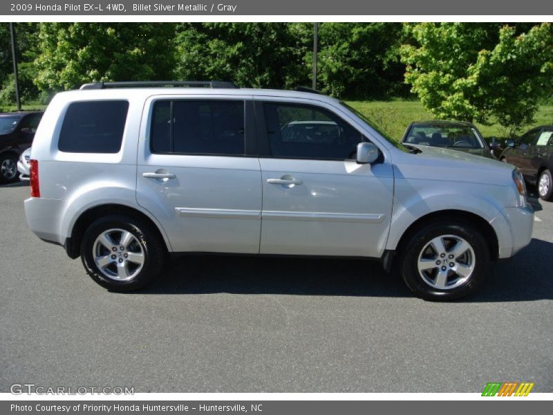 Billet Silver Metallic / Gray 2009 Honda Pilot EX-L 4WD