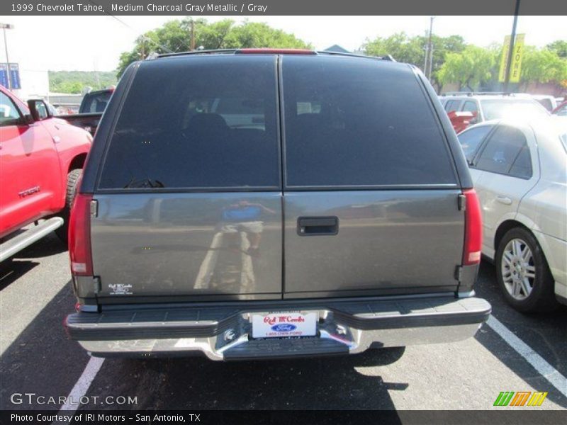 Medium Charcoal Gray Metallic / Gray 1999 Chevrolet Tahoe