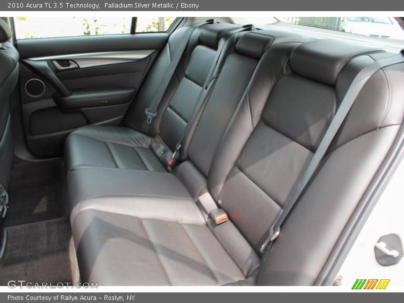 Palladium Silver Metallic / Ebony 2010 Acura TL 3.5 Technology
