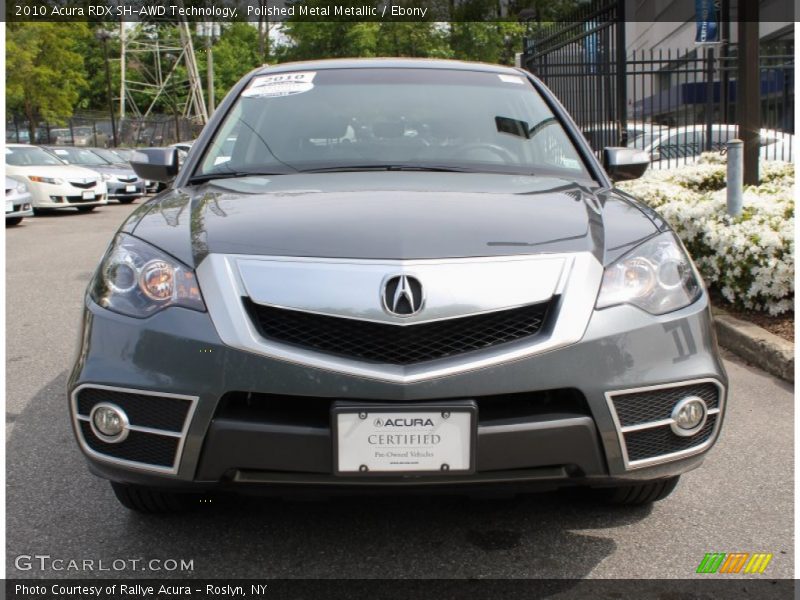 Polished Metal Metallic / Ebony 2010 Acura RDX SH-AWD Technology