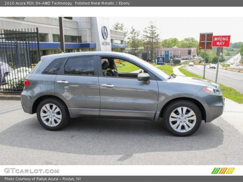 Polished Metal Metallic / Ebony 2010 Acura RDX SH-AWD Technology