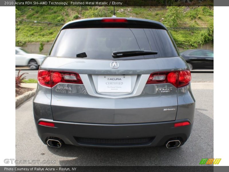 Polished Metal Metallic / Ebony 2010 Acura RDX SH-AWD Technology