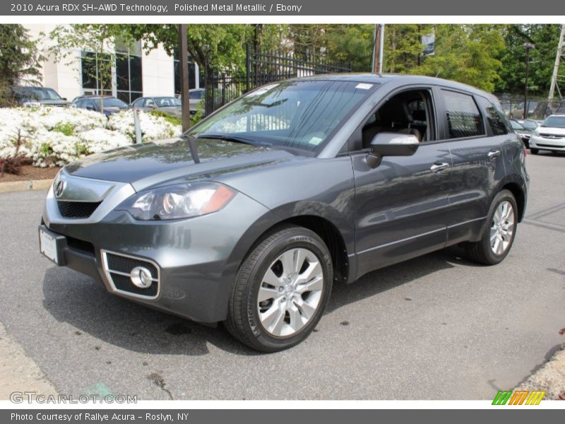 Polished Metal Metallic / Ebony 2010 Acura RDX SH-AWD Technology