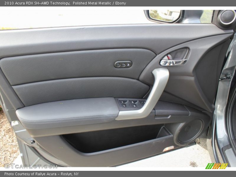 Polished Metal Metallic / Ebony 2010 Acura RDX SH-AWD Technology