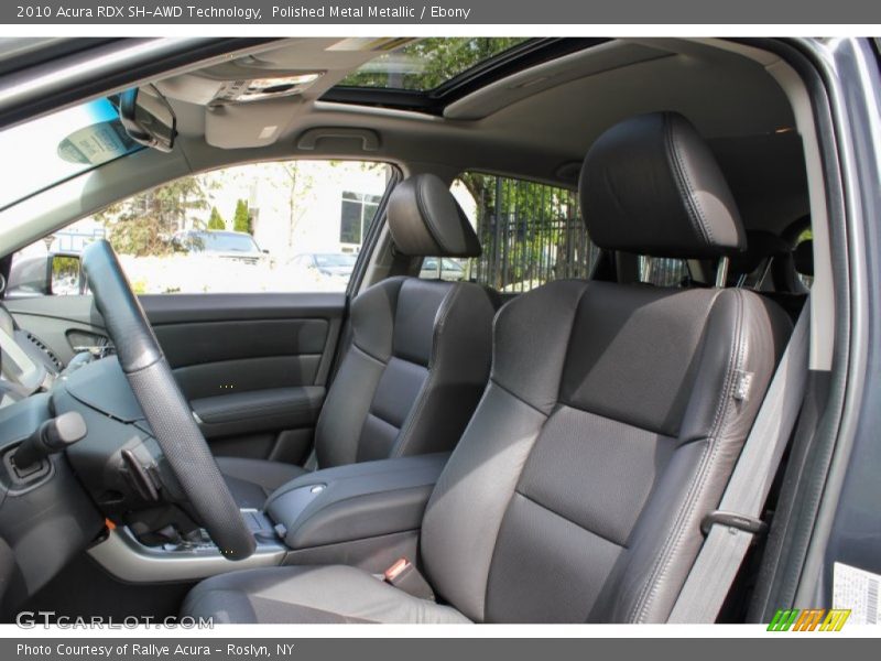 Polished Metal Metallic / Ebony 2010 Acura RDX SH-AWD Technology