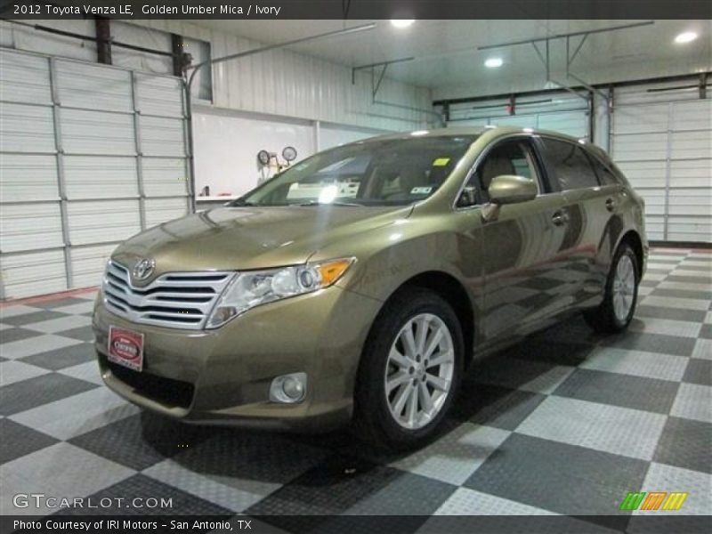 Golden Umber Mica / Ivory 2012 Toyota Venza LE