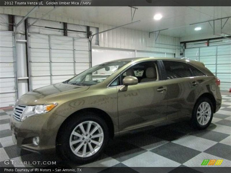 Golden Umber Mica / Ivory 2012 Toyota Venza LE