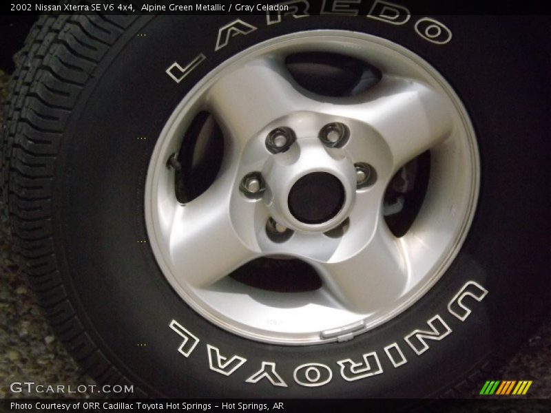 Alpine Green Metallic / Gray Celadon 2002 Nissan Xterra SE V6 4x4