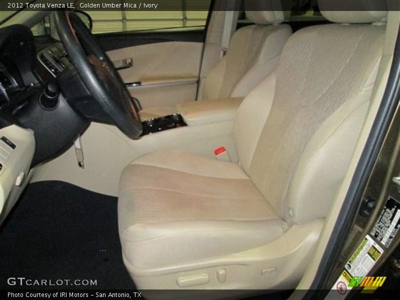 Golden Umber Mica / Ivory 2012 Toyota Venza LE