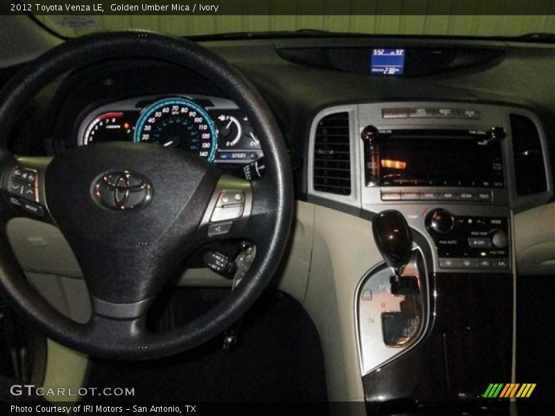Golden Umber Mica / Ivory 2012 Toyota Venza LE