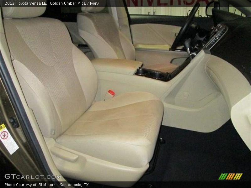 Golden Umber Mica / Ivory 2012 Toyota Venza LE